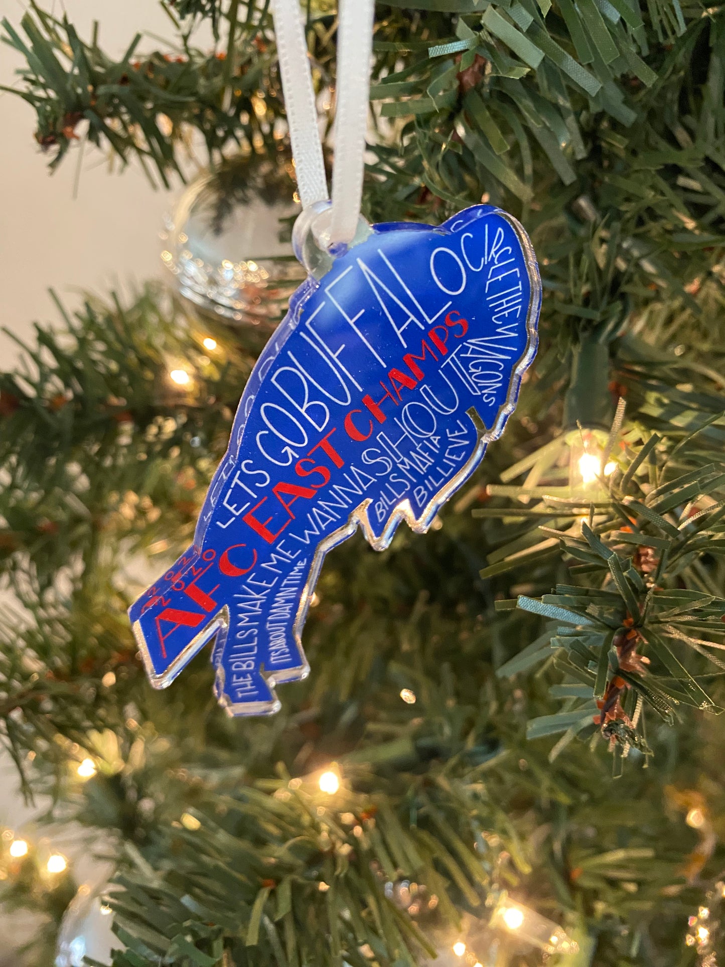 AFC East Champs Buffalo Bills Ornament
