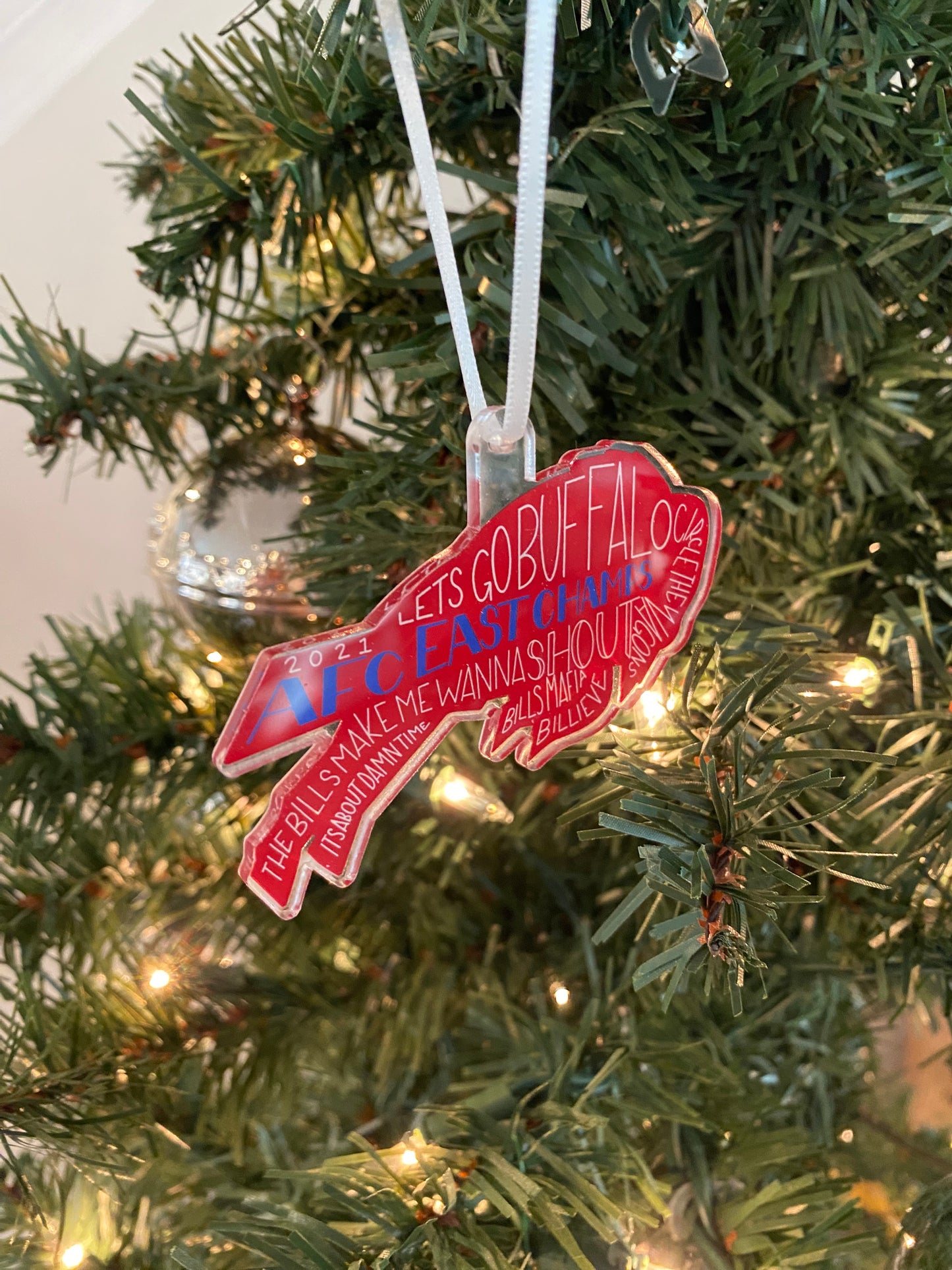 AFC East Champs Buffalo Bills Ornament