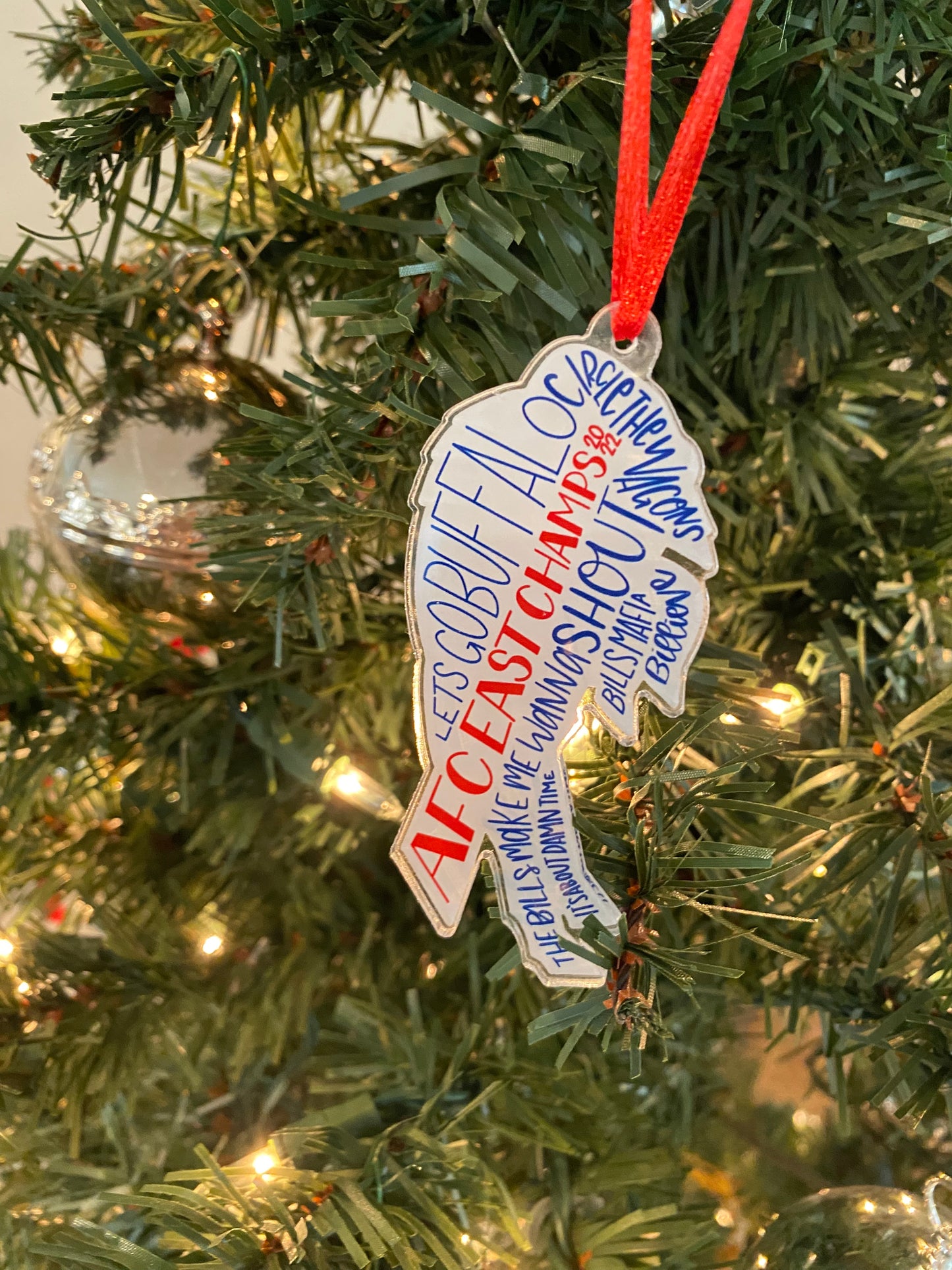 AFC East Champs Buffalo Bills Ornament