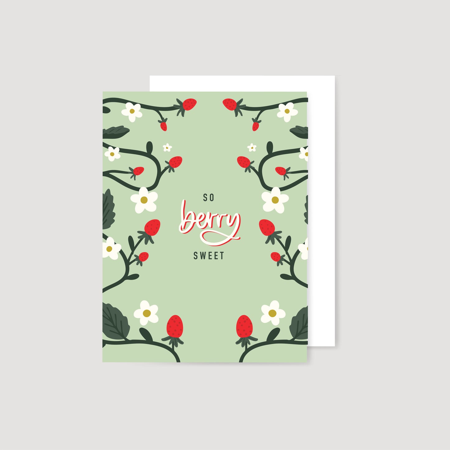 So Berry Sweet Greeting Card