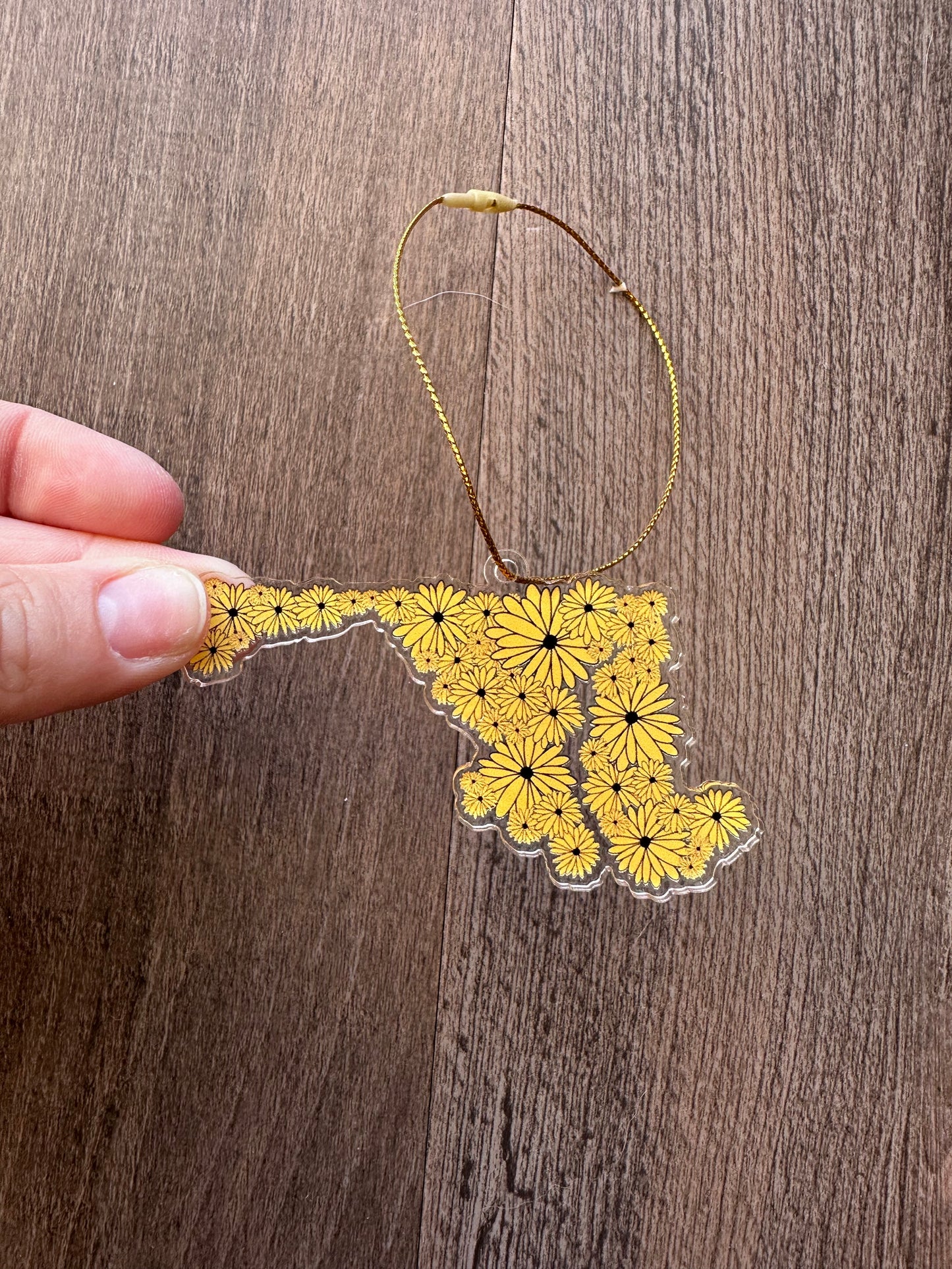 Black Eyed Susan Maryland State Ornament