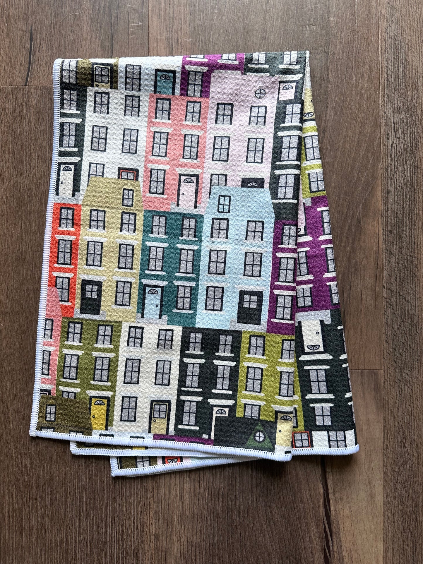 Row Homes Hand Towel