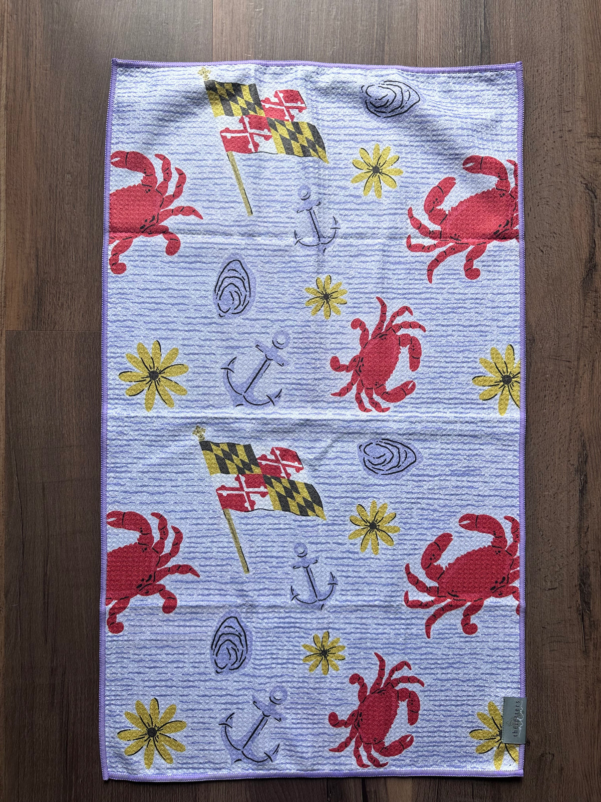 Chesapeake State of Mind Waffle Towel