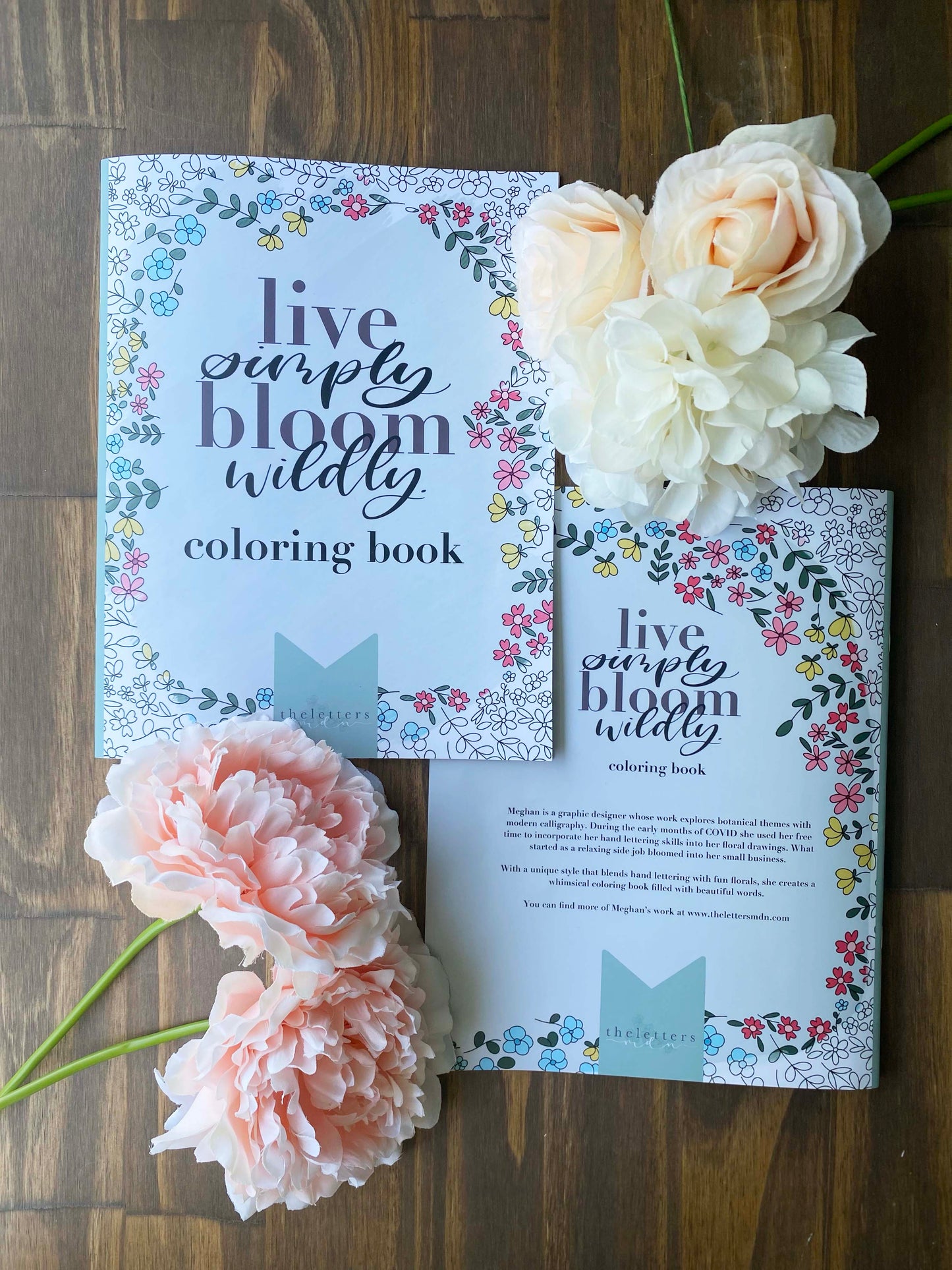 Live Simply Bloom Wildly Coloring Book