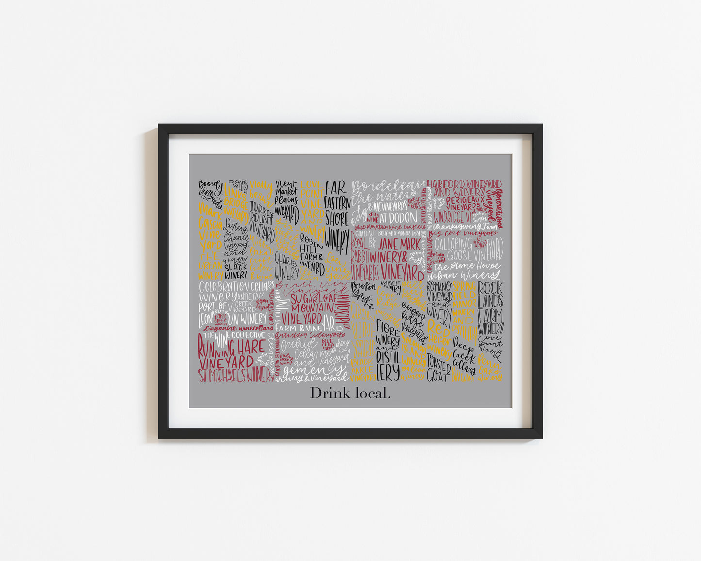 Drink Local Maryland Flag