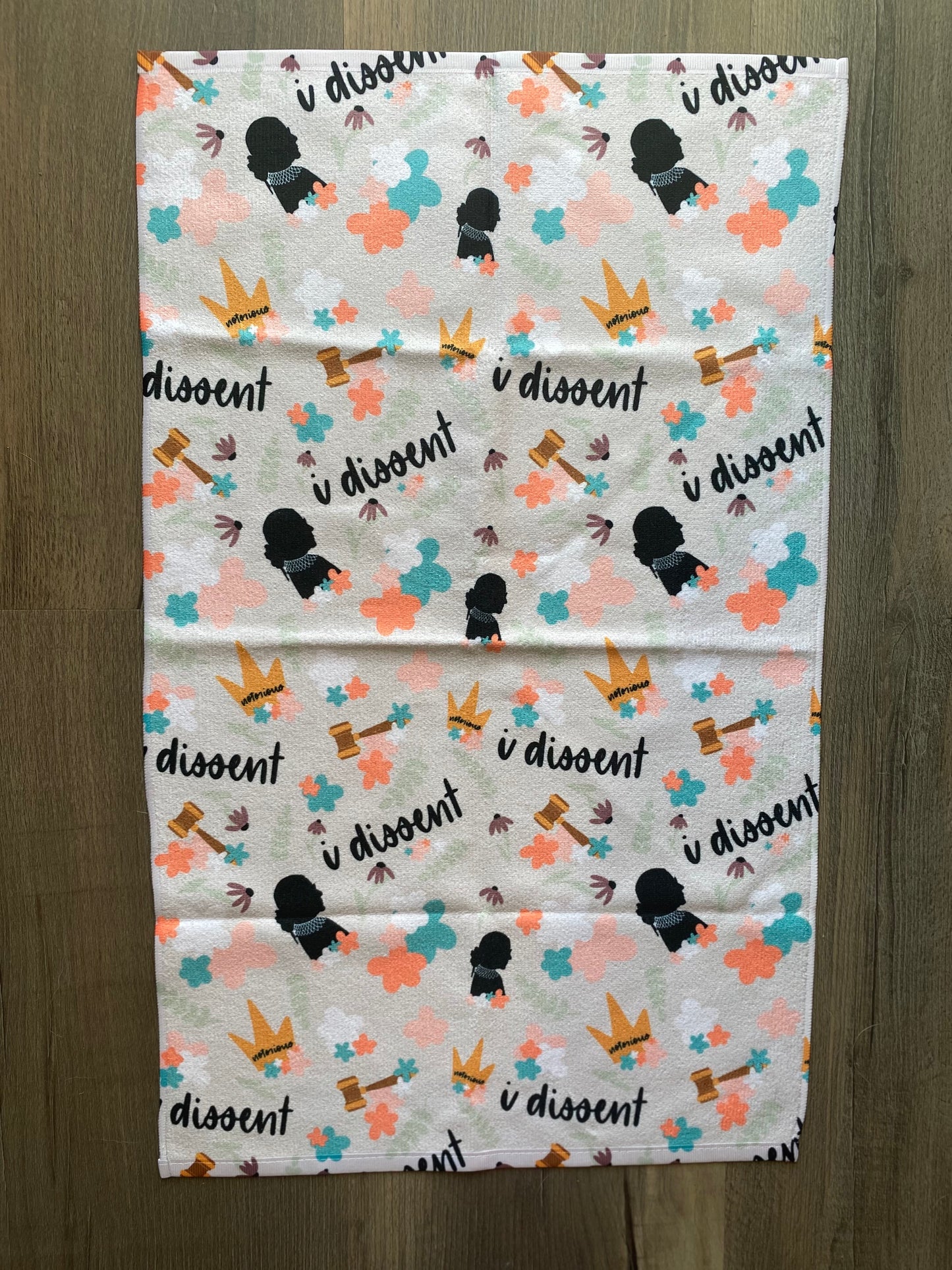 RBG I Dissent Hand Towel