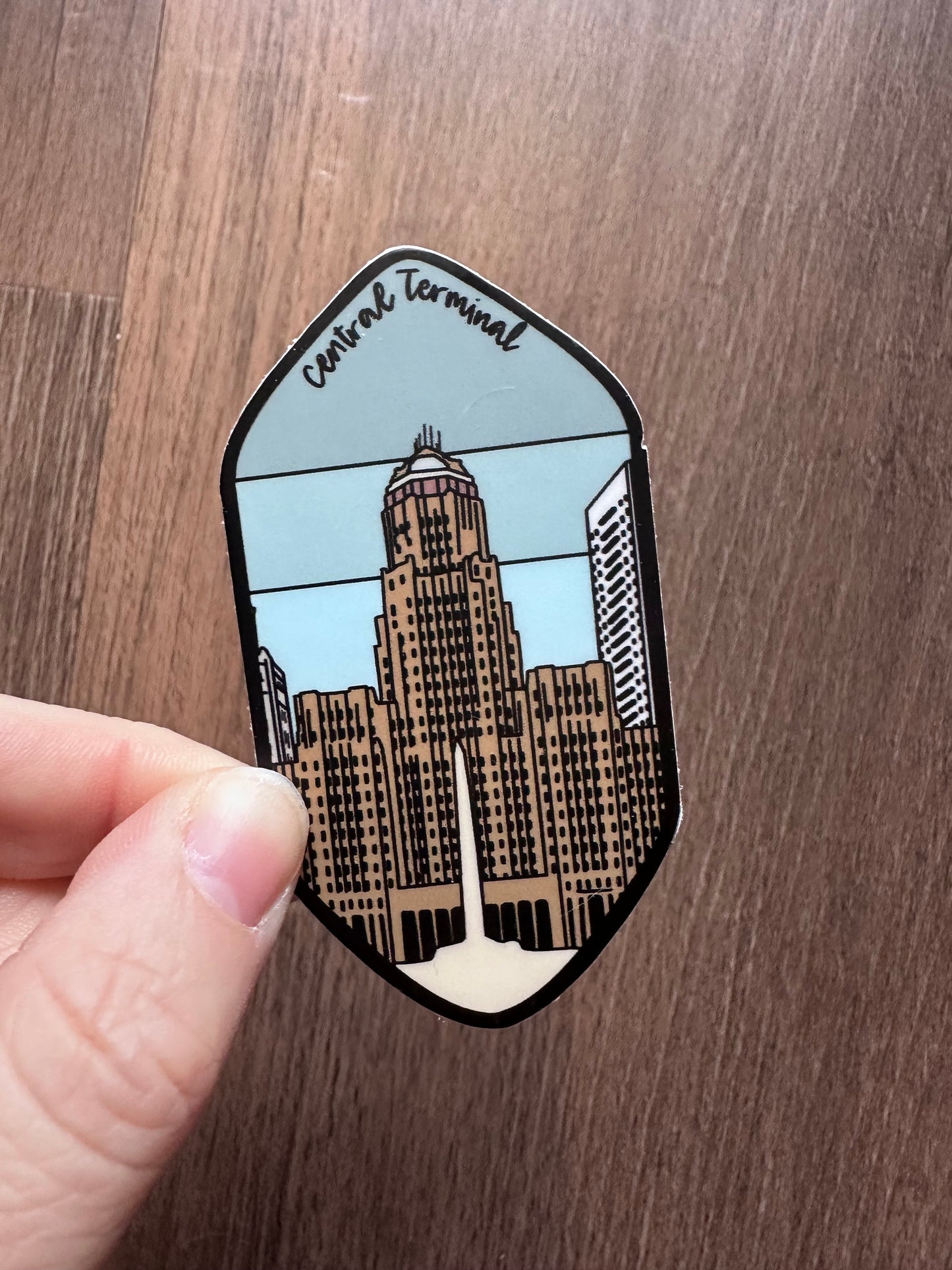 Buffalo, NY Badge Stickers