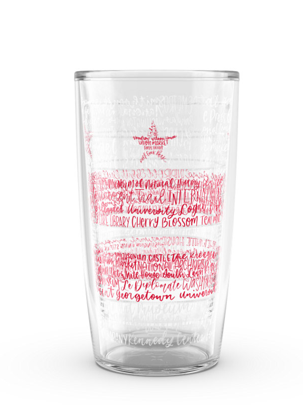 Washington DC Flag 16 oz Tervis