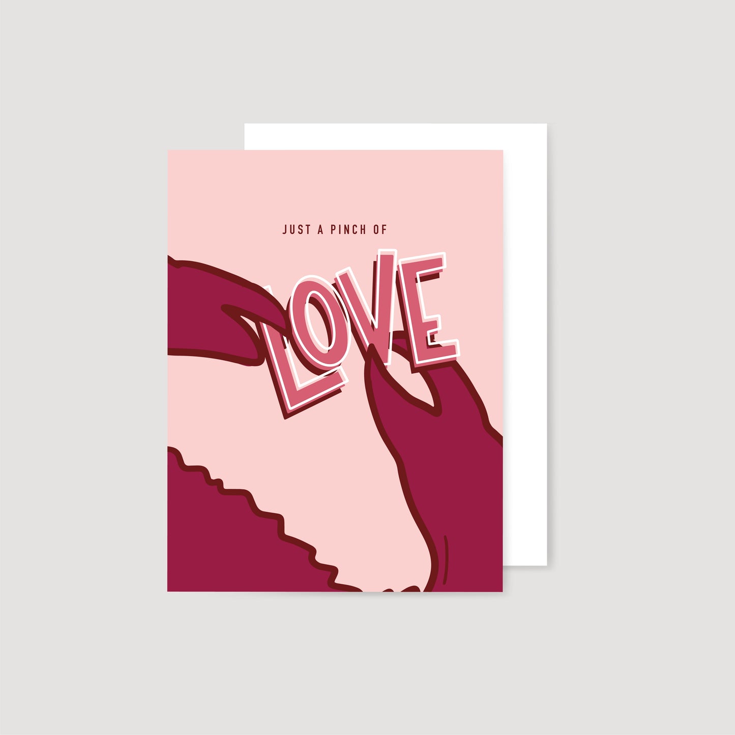 Just A Pinch Of Love Greeting Card