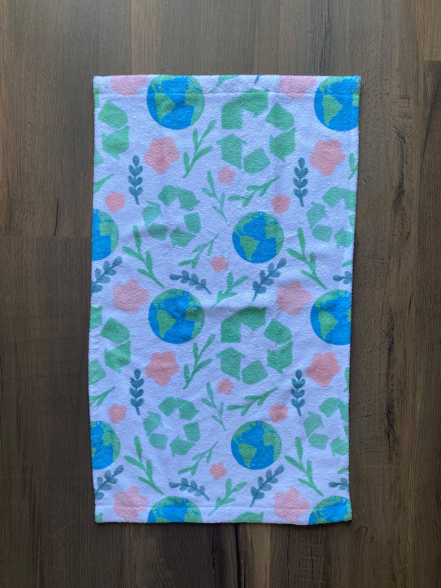 Earth Day Hand Towel