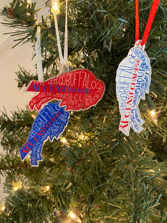 AFC East Champs Buffalo Bills Ornament