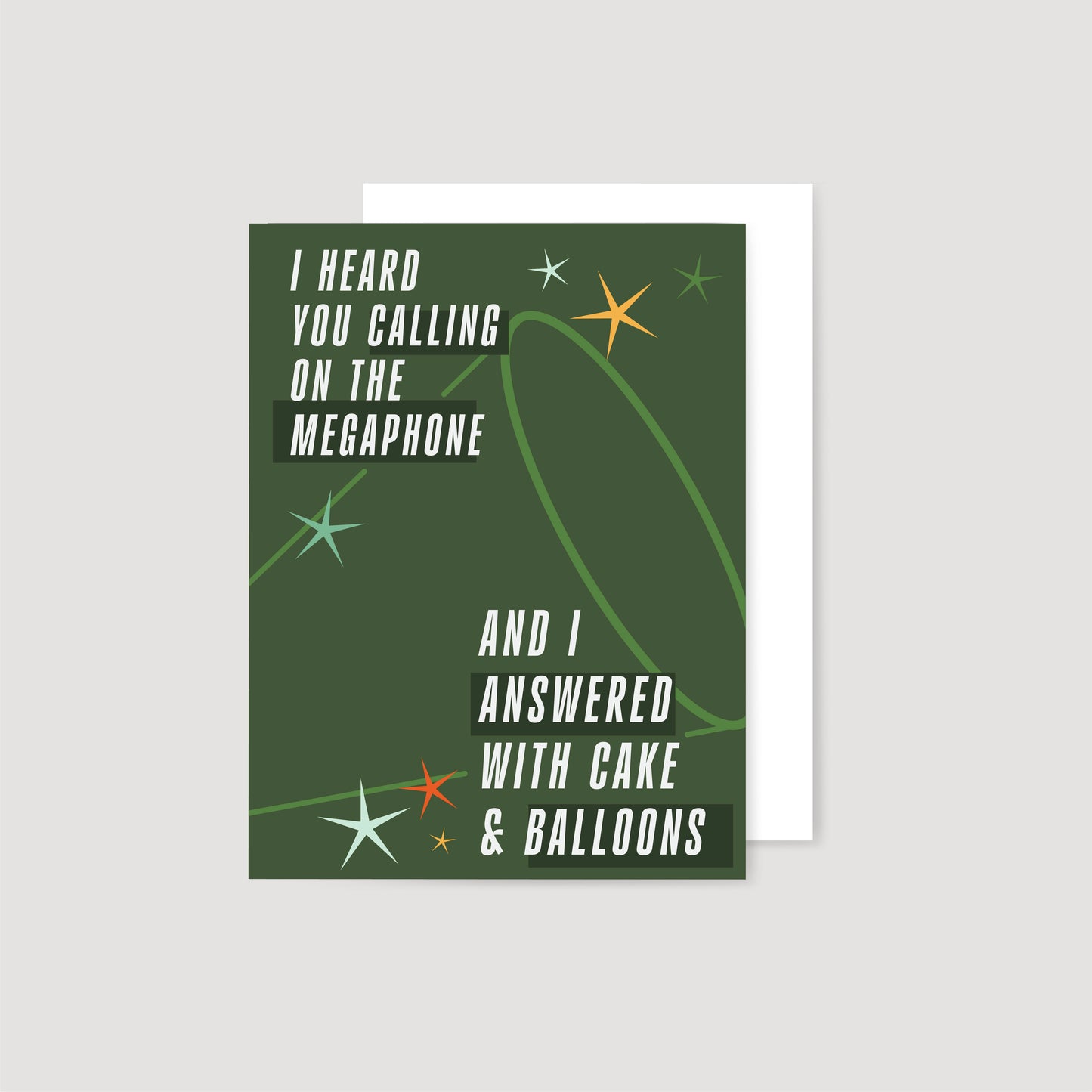 I Heard You Calling Swiftie Birthday Card