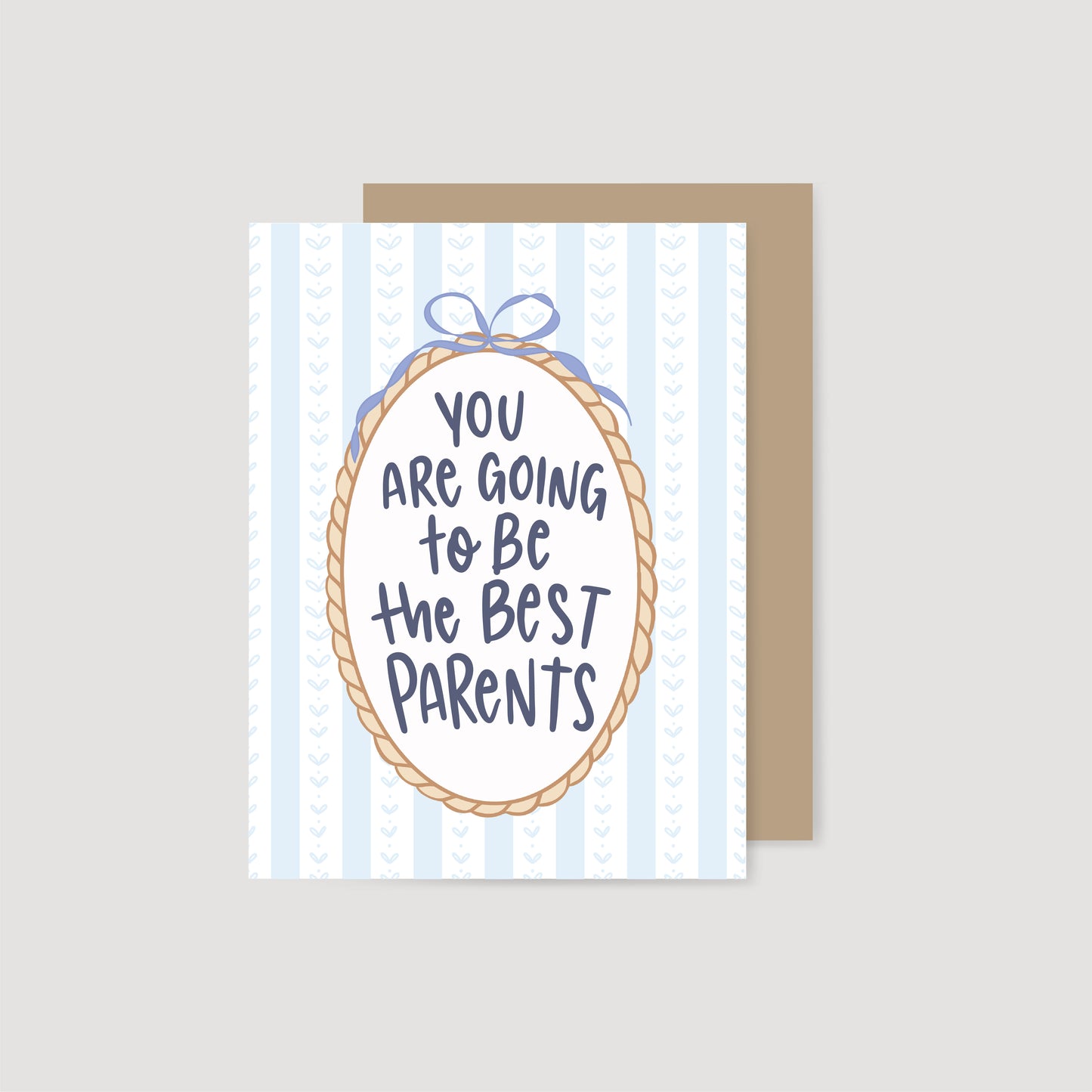 The Best Parents New Baby Card