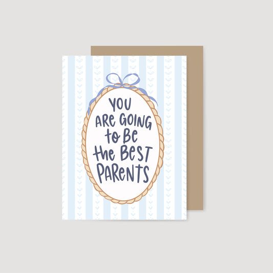 The Best Parents New Baby Card
