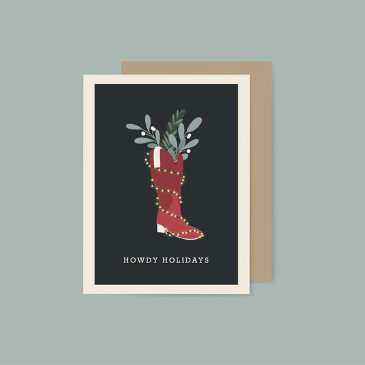 Howdy Holiday Card