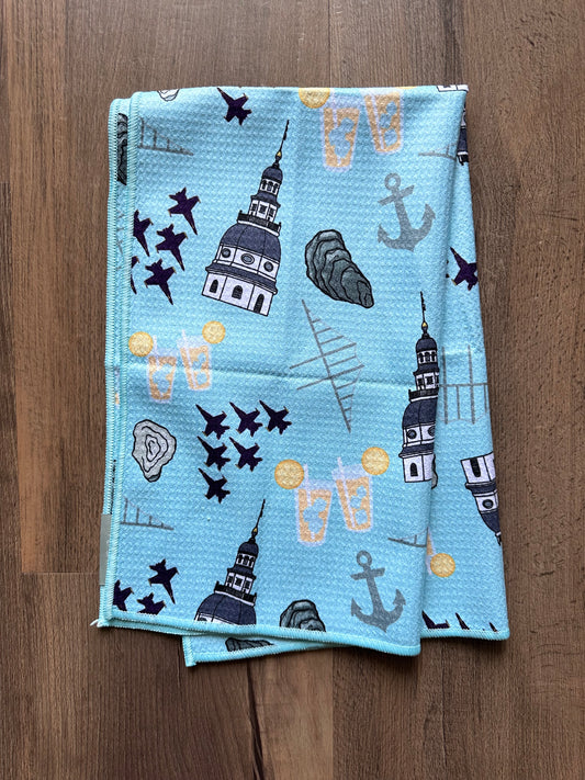 Annapolis Waffle Towel