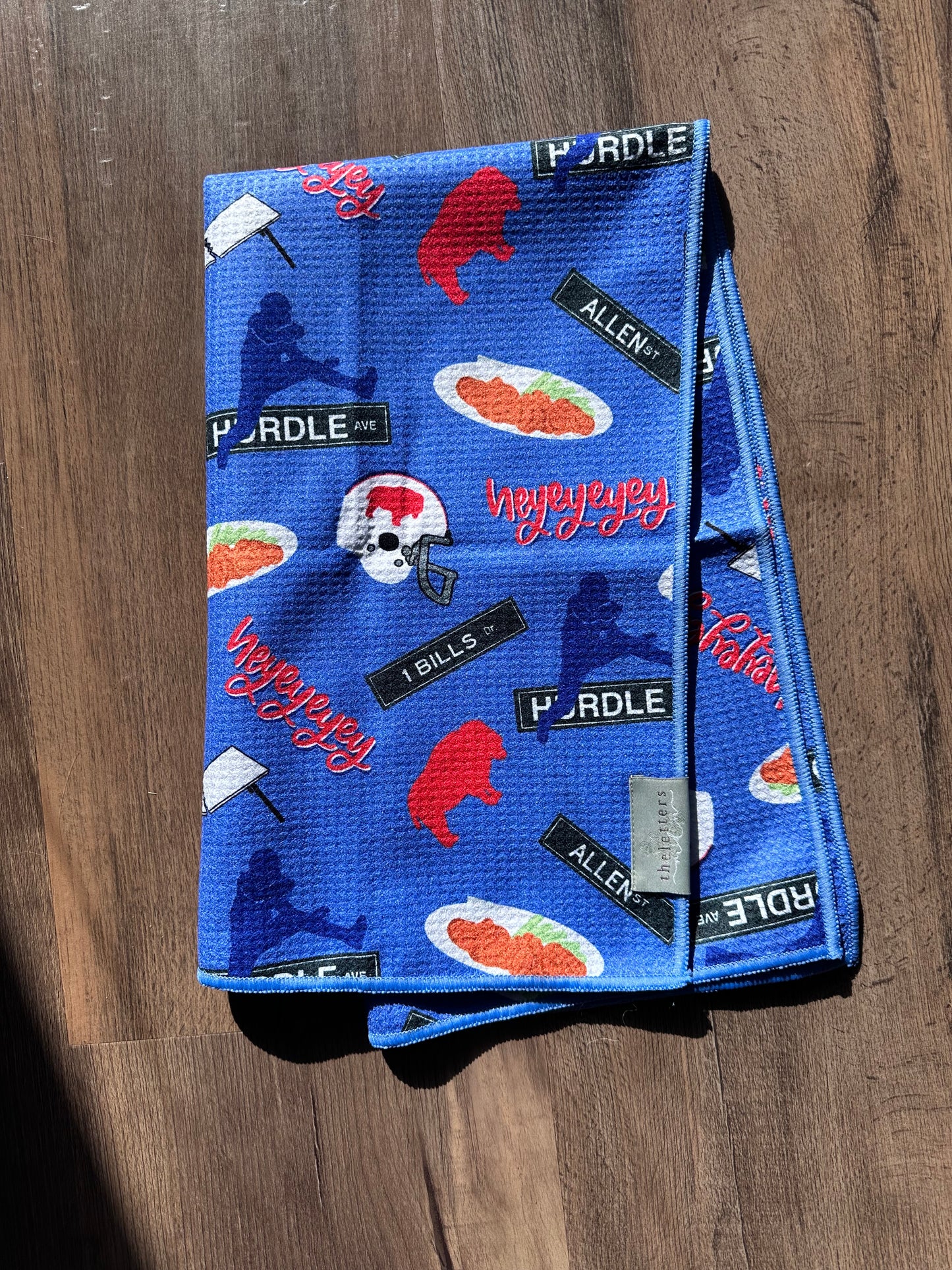 Let's Go Buffalo Hand Towel