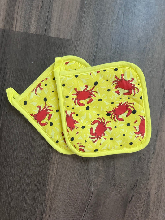 Crabs and Susans Pot Holder