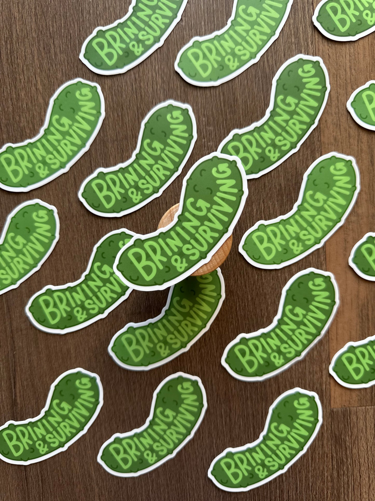 Brining and Surviving Sticker