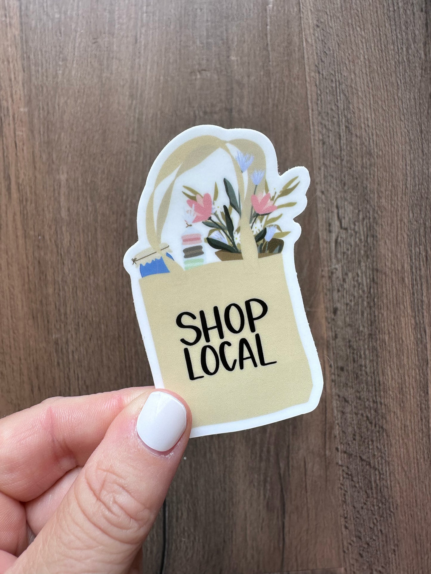 Shop Local Sticker