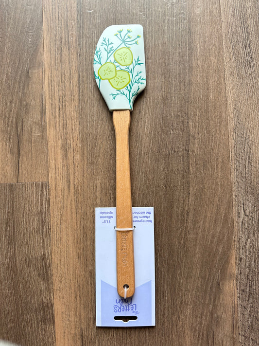 Pretty Big Dill Silicone Spatula