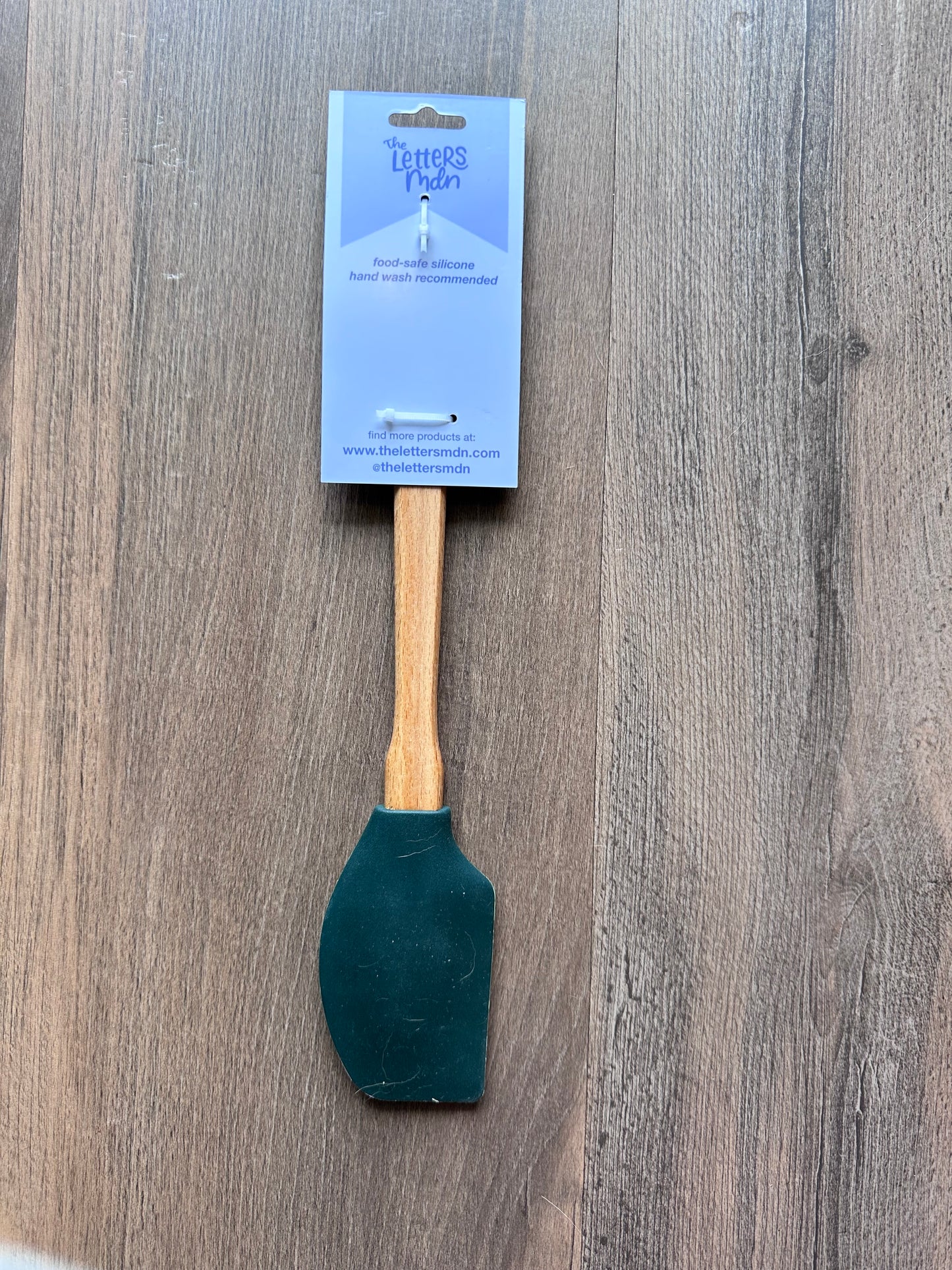 Floral Holiday Crab Silicone Spatula