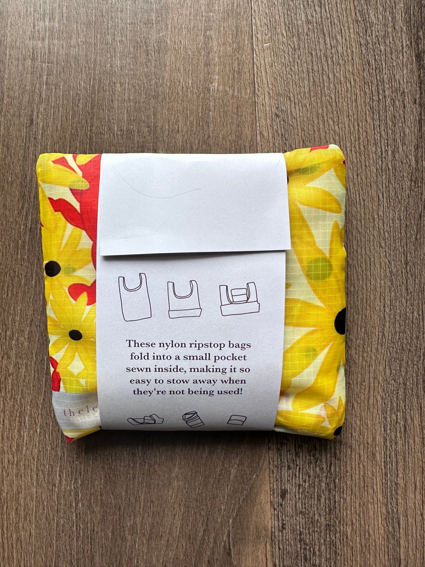 Crabs and Susans Packable Tote Bag