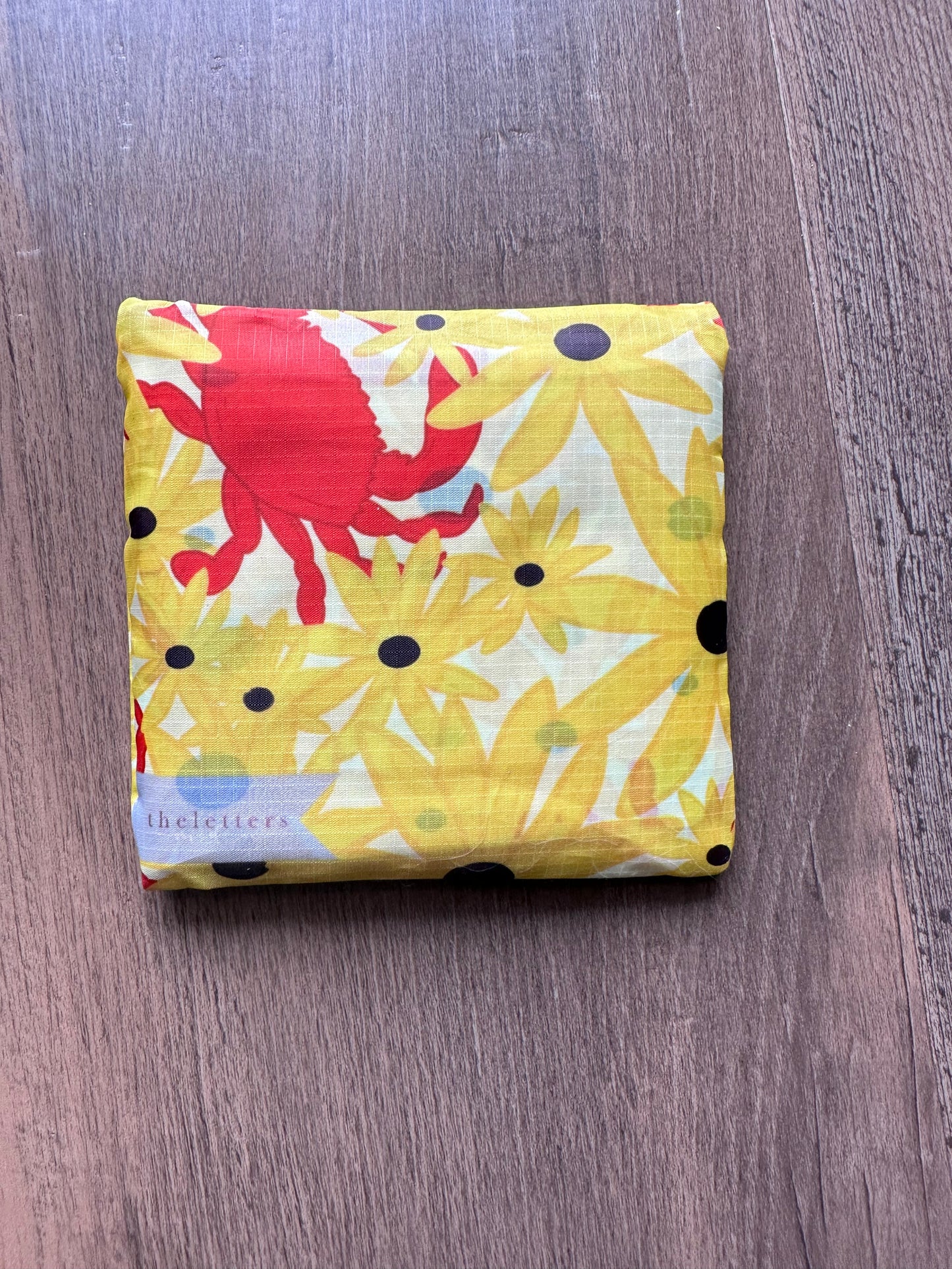 Crabs and Susans Packable Tote Bag