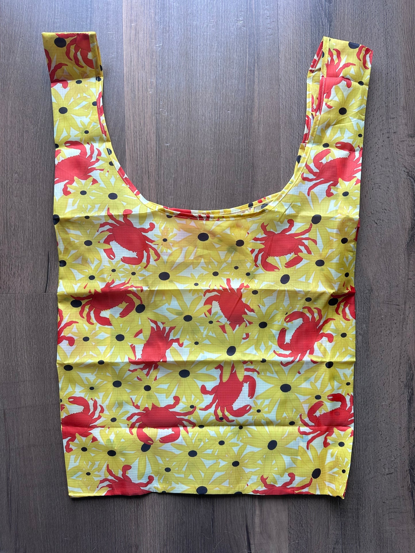 Crabs and Susans Packable Tote Bag