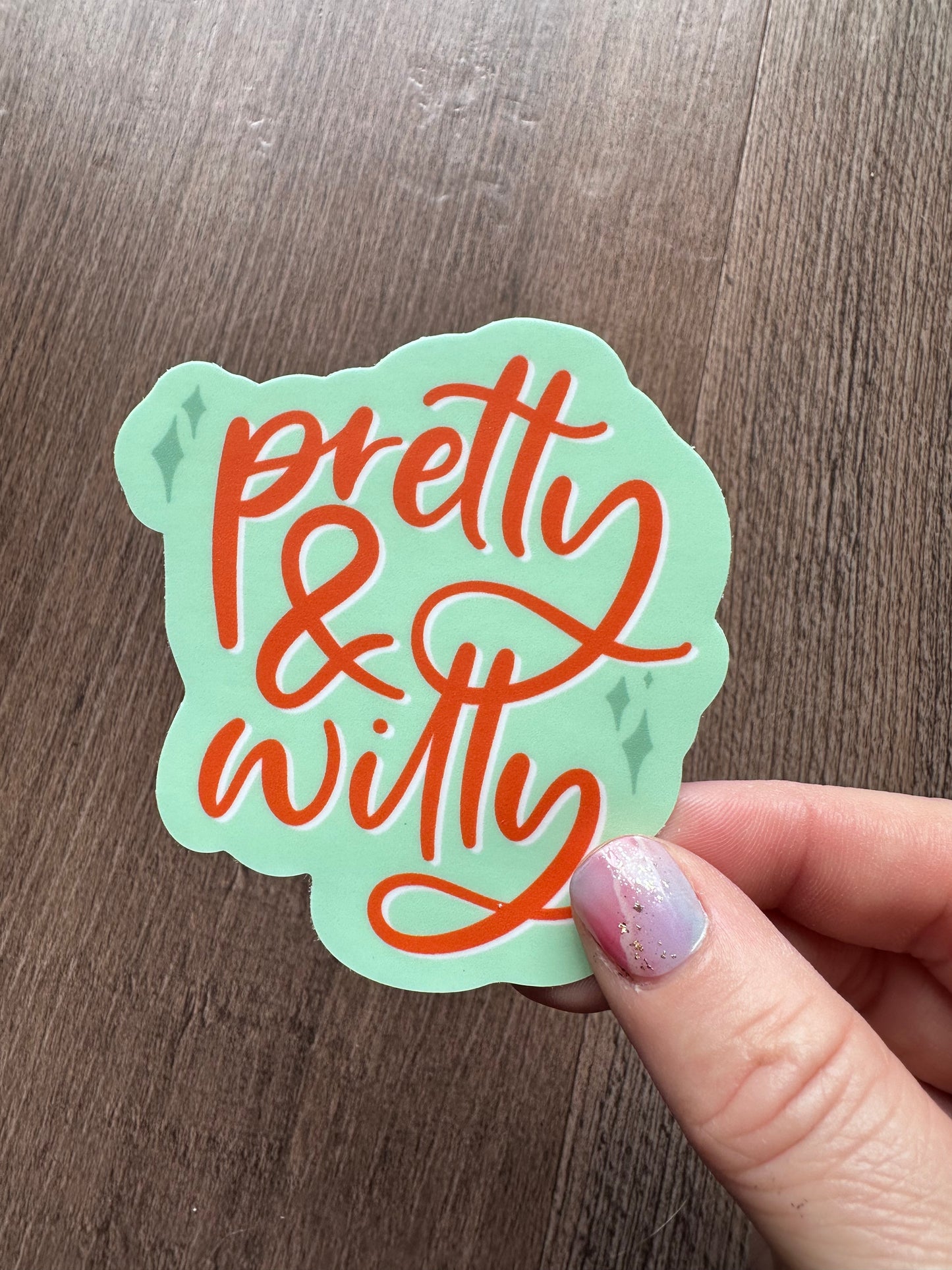 Pretty & Witty Swiftie Sticker