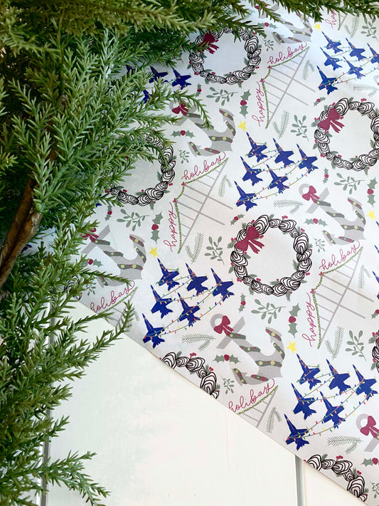 Holiday Annapolis Wrapping Paper