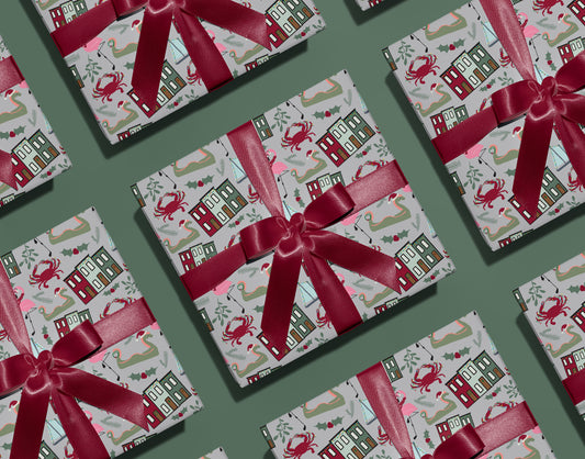 Baltimore Holiday Wrapping Paper