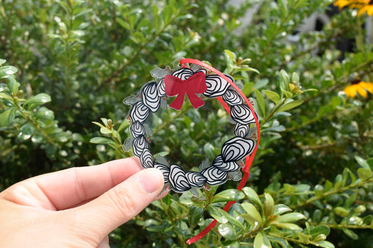 Oyster Wreath Ornament