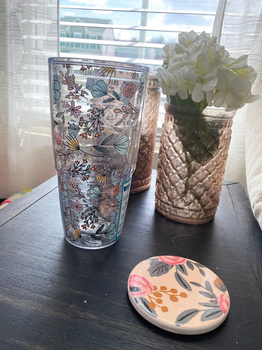 Spring Florals 24 oz Tervis