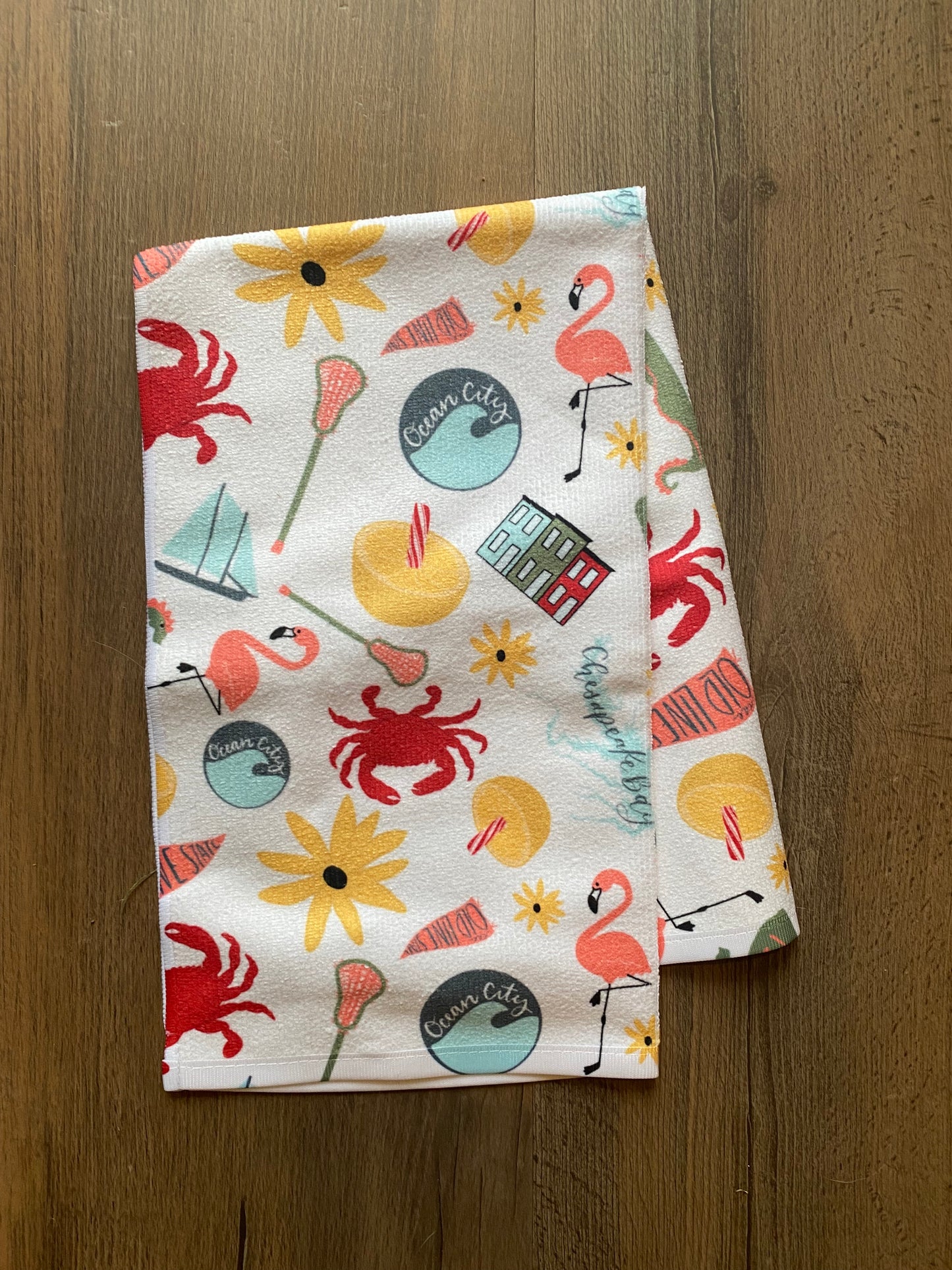 Summer In Baltimore Hand Towel