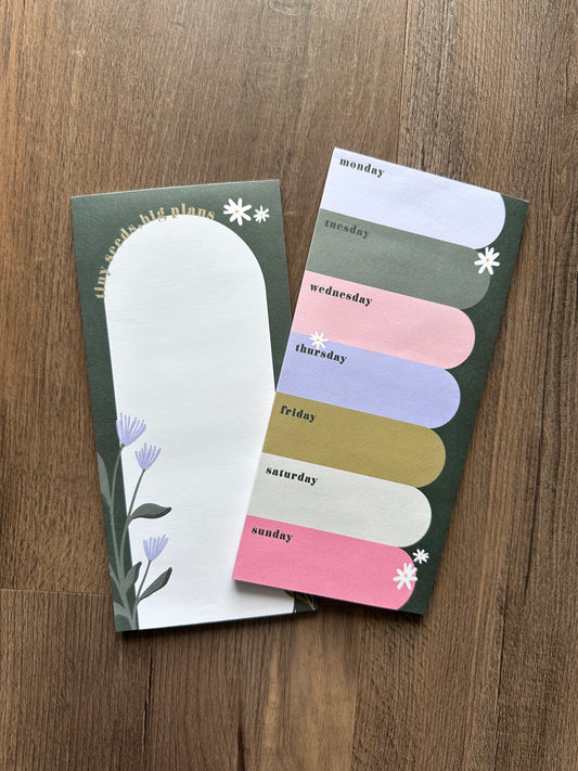 Tiny Seeds Notepads